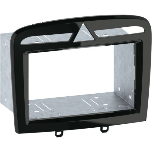 2-DIN Paneel Peugeot 308 (4**)  308CC (4**)  308 CC (4**) RCZ (4J) - Kleur: zwart parelmoer  - 381040 03 3 - 381040-03-3