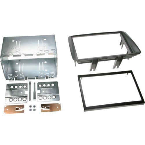 2-DIN Paneel Fiat Panda (169) 2003-2012 Kleur: Anthraciet - 381094 12 - 381094-12