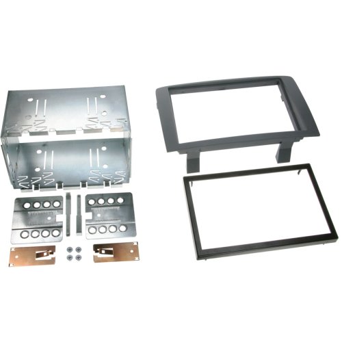 2-DIN Paneel Fiat Idea (350) 2003-2011 Kleur: Grijs - 381094 20 - 381094-20