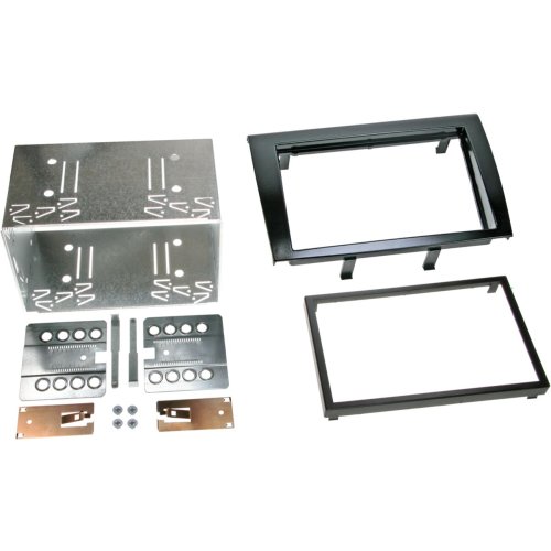 2-DIN Paneel Fiat Bravo (198) 2007-2014 - Kleur: Piano Zwart - 381094 21 - 381094-21