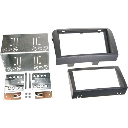2-DIN Paneel Fiat Croma (194)| 2005-2010 | Kleur: Zwart - 381094 24 - 381094-24