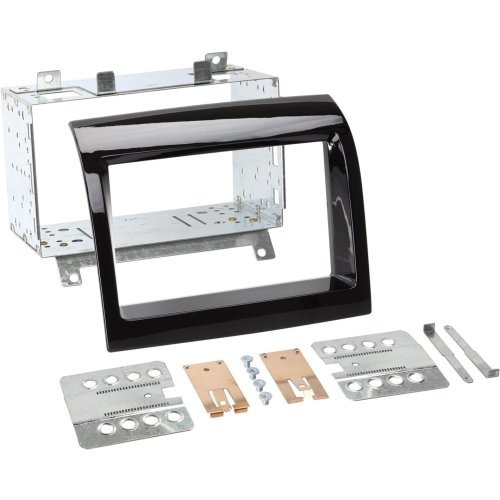 2-DIN Paneel Fiat Ducato (ZAF250) Citro&euml;n Jumper/Relay (250) - Peugeot Boxer (Y)  Kleur: Piano Zwart - 381094 27 - 381094-27