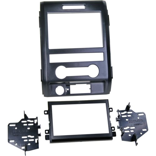 2-DIN Paneel Ford F-150 2009-2014 Kleur: Zwart (METRA) - 381114 05 - 381114-05