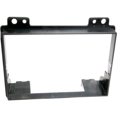 2-DIN Paneel Ford Fiesta (JH1- JD3)  Fusion (JU2) 2001-2005 - Kleur: zwart - 381114 06 - 381114-06