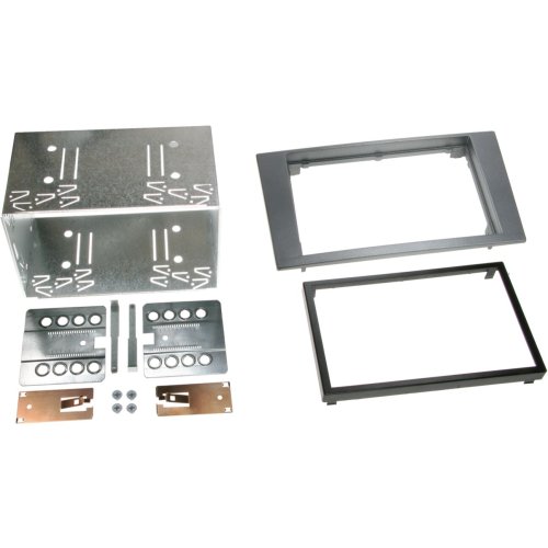 2-DIN Paneel Ford Ford Mondeo (B4Y/B5Y/BWY Facelift) 2003-2007 Kleur: Antraciet - 381114 07 - 381114-07