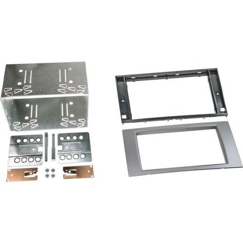 2-DIN Paneel diverse Ford modellen - kleur: Zilver - 381114 15 3 - 381114-15-3