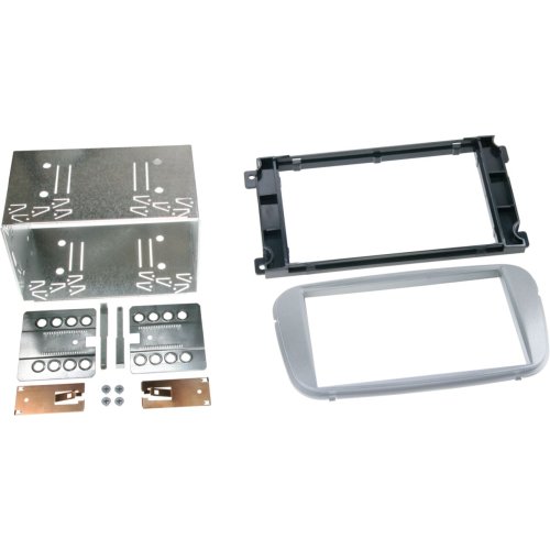 2-DIN Paneel diverse modellen Ford - Kleur: zilver - 381114 19 2 - 381114-19-2