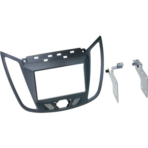 2-DIN Paneel Ford C-Max (DXA) / Kuga (DM2) Kleur: Donker Grijs  - 381114 22 2 - 381114-22-2