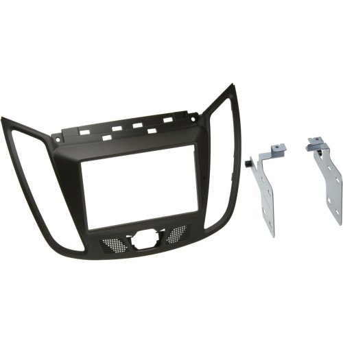 2-DIN Paneel Ford C-Max (DXA) / Kuga (DM2) Kleur: Donker Bruin  - 381114 22 3 - 381114-22-3