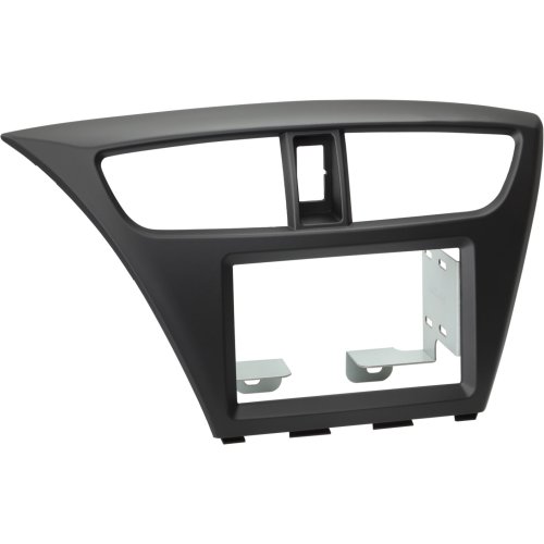 2-DIN Paneel Honda Civic | 2012-2019 | Kleur: Zwart - 381130 18 1 - 381130-18-1
