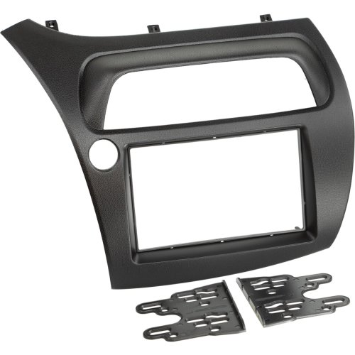 2-DIN Paneel Honda Civic 2006-2012 - Kleur: zwart  - 381130 20 - 381130-20