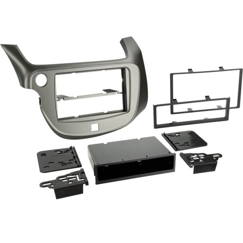 2-DIN Paneel Honda Fit/ Jazz 2009-2013 - Kleur: zwart (METRA) - 381130 24 1 - 381130-24-1