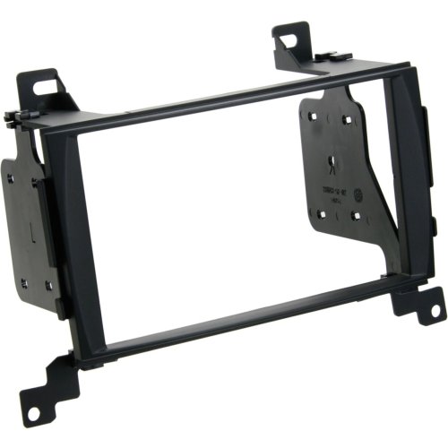 2-DIN Paneel Hyundai Santa F&eacute; 2007-2012 - Kleur: zwart - 381143 05 - 381143-05