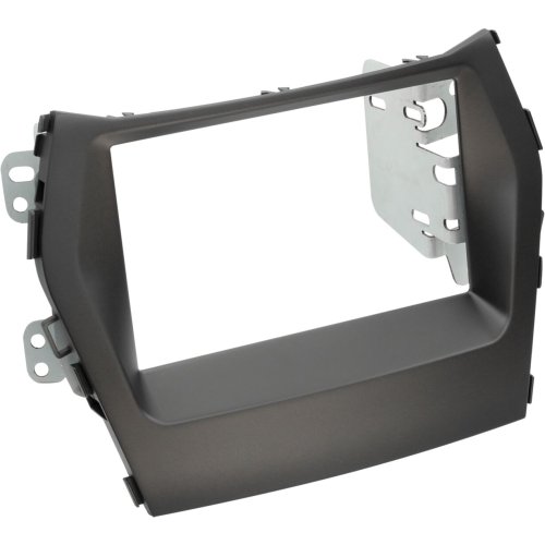 2-DIN Paneel Hyundai Santa F&eacute; (DM) 2012-2019 Kleur: Zwart - 381143 25 - 381143-25