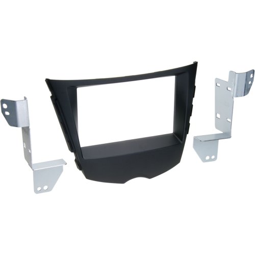 2-DIN Paneel Hyundai Veloster (FS) 2012-2018 Kleur: Zwarts  - 381143 41 - 381143-41