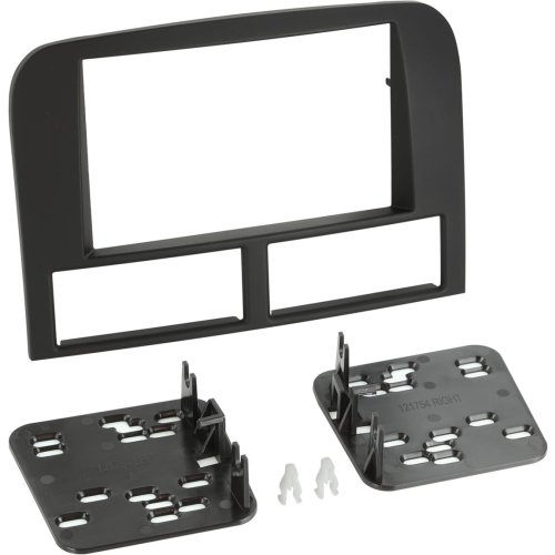 2-DIN Paneel Jeep Grand Cherokee (WJ) 1999->2004  Kleur: Zwart (METRA) - 381145 13 1 - 381145-13-1