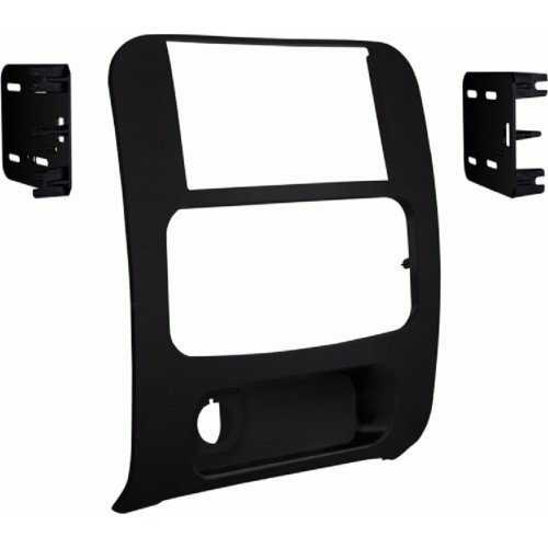 2-DIN radiopaneel Jeep Cherokee(KJ)/Liberty(KJ) zwart (METRA) - 381145 26 1 - 381145-26-1