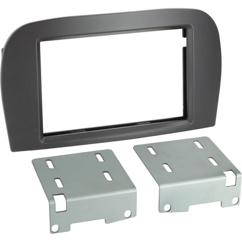 2-DIN Paneel Mercedes Benz SL-Klasse R230 2005-2011 Kleur: Zwart  - 381190 25 1 - 381190-25-1