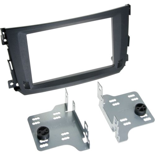 2-DIN Paneel Smart Smart For Two (A451) (C541)  2010-2015 Kleur: Zwart  - 381190 29 - 381190-29