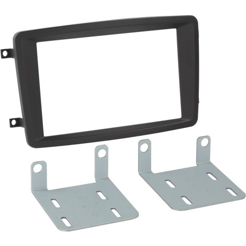 2-DIN Paneel Mercedes Benz C-Klasse/ CLK-Klasse/ G-Klasse/ Vito/ Viano - Kleur: Zwart  - 381190 42 1 - 381190-42-1
