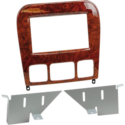 2-DIN Paneel Mercedes Benz S-Klasse (W220) 1998-2004 - Kleur: Houtlook - 381190 43 2 - 381190-43-2