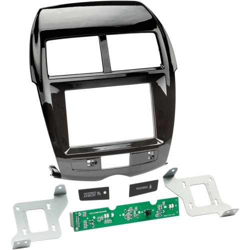 2-DIN Paneel Citro&euml;n C4 Aircross (B) - Peugeot 4008 Kleur: Piano Zwart - 381200 11 2 - 381200-11-2