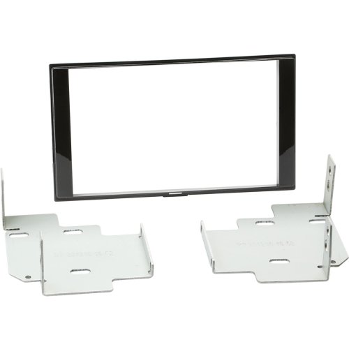2-DIN Paneel Nissan Micra/ Note 2013-2019 - Kleur: Piano Zwart - 381210 16 1 - 381210-16-1