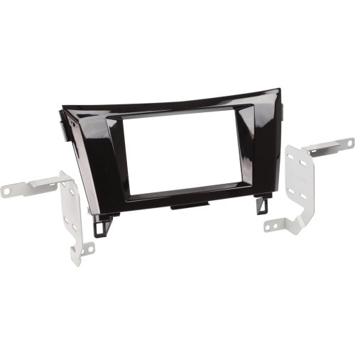 2-DIN Paneel Nissan Qashqai/ X-trail 2014-> - Kleur : Zwart - 381210 17 1 - 381210-17-1