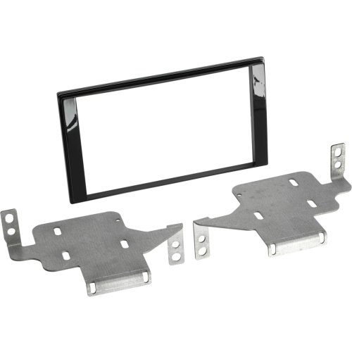 2-DIN Paneel Nissan Juke (F15 facelift) 2014-2019 Kleur: Piano Zwart - 381210 18 1 - 381210-18-1