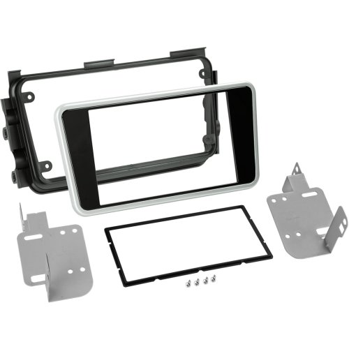 2-DIN Paneel Nissan Micra 2017-2019 Kleur: Piano Zwart - 381210 24 1 - 381210-24-1