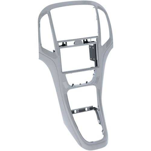 2-DIN Paneel Opel Astra J (P-J) 2009-2018 Kleur: Platin Zilver  - 381230 23 3 - 381230-23-3