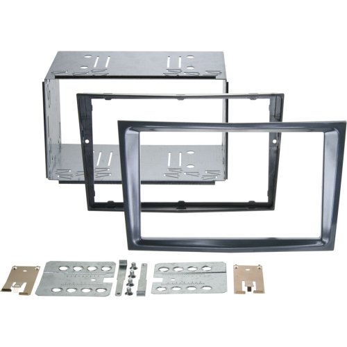 2-DIN Paneel Opel Corsa D(S07) / Antara (L-A) / Zafira (A-H)  Kleur: stealth-zwart  - 381230 24 2 - 381230-24-2