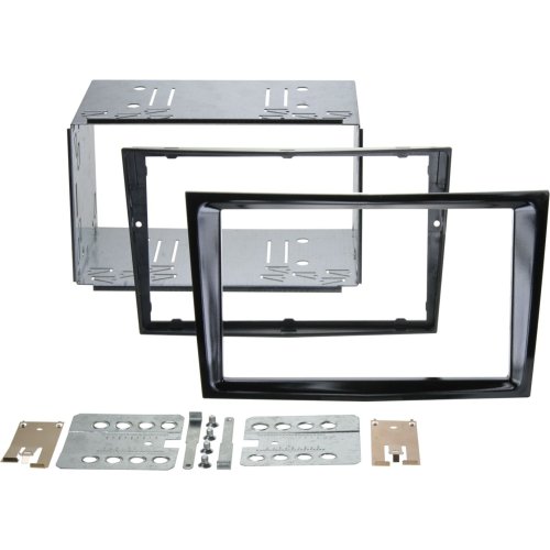 2-DIN Paneel Opel - Astra H - Corsa D - Zafira B -Tigra Twin Top  Kleur: Piano Zwart - 381230 24 3 - 381230-24-3