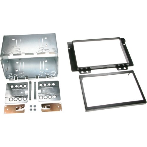 2-DIN Paneel Land Rover Land Rover Freelander (LN/LND Facelift) 2004-2006 Kleur: Zwart - 381260 03 - 381260-03