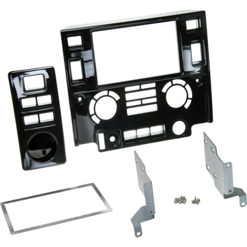2-DIN Paneel Land Rover Defender 2007- Piano Black - 381260 05 1 - 381260-05-1