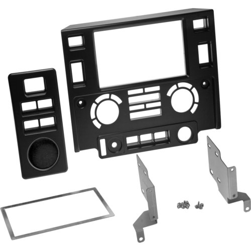 2-DIN Paneel Land Rover Defender 2007-2016 - Kleur: zwart - 381260 05 2 - 381260-05-2