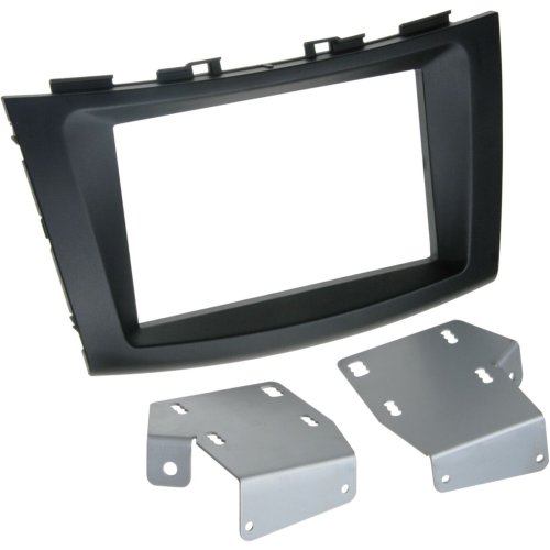 2-DIN Paneel Suzuki Swift (FZ/NZ) 2010-2017 Kleur: Zwart - 381292 03 - 381292-03