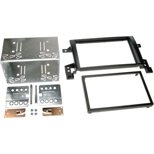 2-DIN Paneel Suzuki Grand Vitara (JT) 2005-2015 Kleur: Zwart - 381294 02 - 381294-02