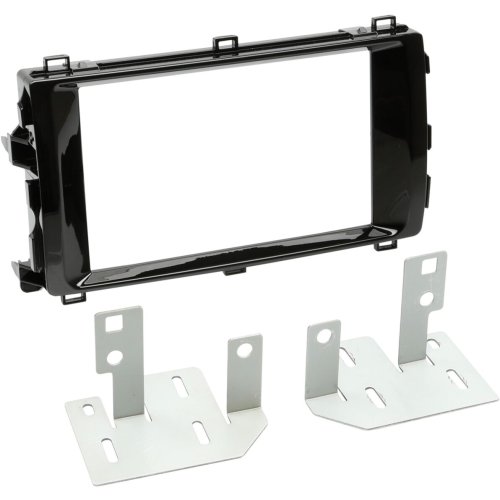 2-DIN Paneel Toyota Auris - Auris Sport  2013-2015 | Kleur: Piano Zwart - 381300 24 - 381300-24