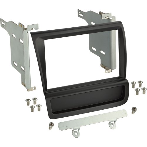 2-DIN Paneel Audi R8 (42) 2007-2015 Kleur: Zwart - 381320 20 1 - 381320-20-1