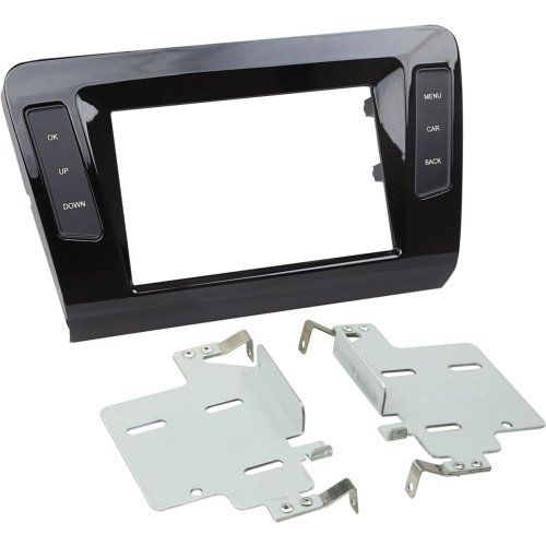 2-DIN Paneel Skoda Octavia 2013-2019 Kleur: Piano Zwart - 381320 33 1 - 381320-33-1