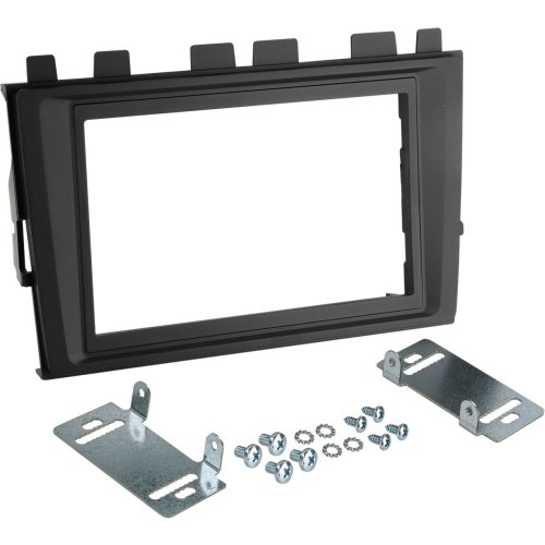2-DIN Paneel  Volkswagen Polo/Transporter 6.1 2018-2023 Kleur : Zwart  - 381320 37 1 - 381320-37-1