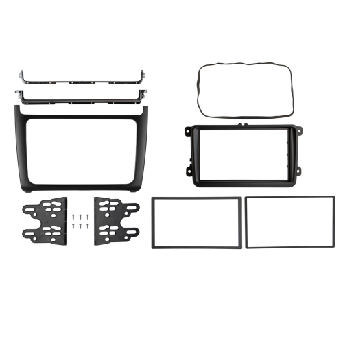2-DIN frame Volkswagen Polo 2014-2017 Zwart - 381320 41 1 - 381320-41-1