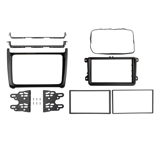 2-DIN frame Volkswagen Polo 2014-2017 Piano Zwart - 381320 41 2 - 381320-41-2