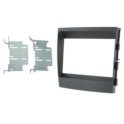 2-DIN Paneel Porsche Panamera 2009-2016 Kleur: Zwart - 381323 08 1 - 381323-08-1