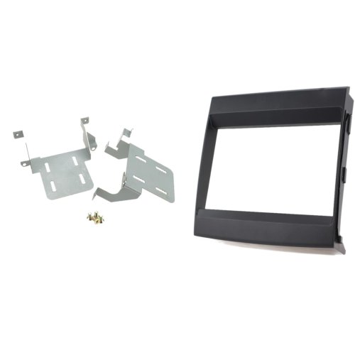 2-DIN Paneel Porsche Cayenne 2011-2016 - Kleur: Zwart - 381323 09 1 - 381323-09-1