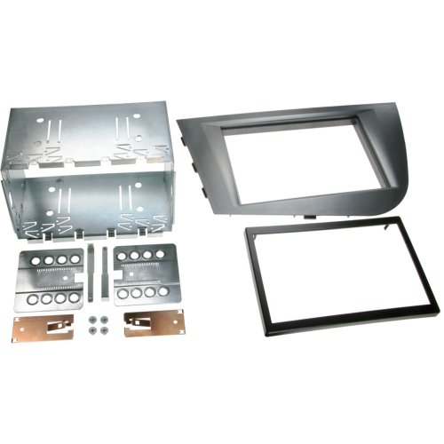 2-DIN Paneel Seat Leon (1P/1PN) 2005-2010 Kleur: Antraciet - 381328 05 - 381328-05
