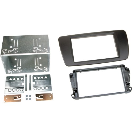 2-DIN Paneel Seat Ibiza (6J) 2008-2017 - Nit Zwart - 381328 06 2 - 381328-06-2