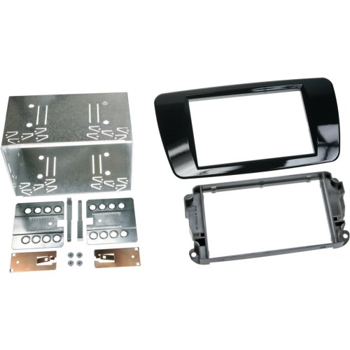 2-DIN Paneel Seat Ibiza 2008-2017 - Kleur: Piano Zwart - 381328 06 5 - 381328-06-5