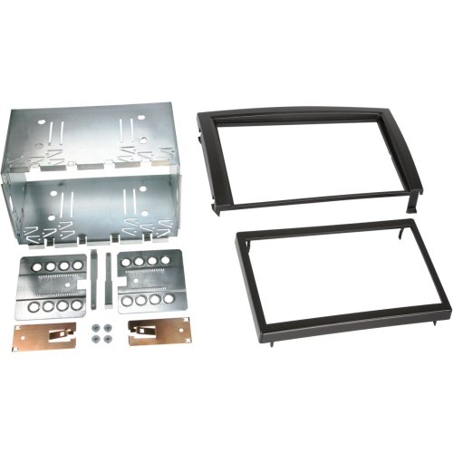 2-DIN Paneel Skoda Fabia (6Y) 2003-2007 Kleur: Zwart - 381340 02 - 381340-02